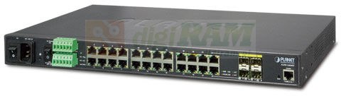 Planet IGSW-24040T IP30 19" Rack Mountable Ind