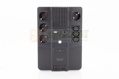 Zasilacz awaryjny UPS Line-Interactive 800VA/480W AVR