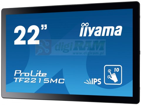 Monitor 22 TF2215MC-B2 pojemnościowy 10pkt pianka IPS DP HDMI