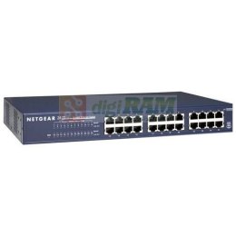Switch niezarządzalny Netgear JGS524 24 x 10/100/1000 Mb/s rack