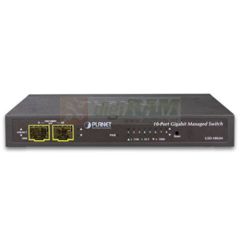 Planet GSD-1002M zasilany PoE