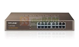 Switch niezarządzalny TP-Link TL-SF1016DS 16x10/100Mb Rack