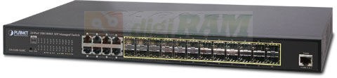 Planet GS-5220-16S8CR L2+/L4 24-Port 100/1000X