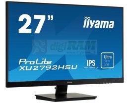 Monitor 27 cali XU2792HSU-B1 IPS,Full HD,HDMI,DP,VGA,USB 3.0,SLIM