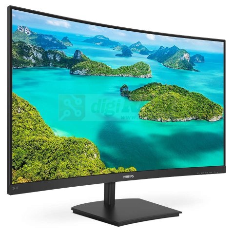Monitor 241E1SCA 23.6 cali VA HDMI Głośniki