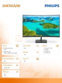Monitor 241E1SCA 23.6 cali VA HDMI Głośniki