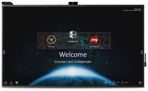 ViewSonic IFP6570 ViewBoard 65" Interactive 4K