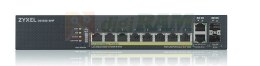 Przełącznik GS1920-8HPv2 10Port Gb 2xGb 130W PoE