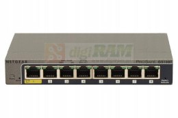 Przełącznik Smart GS108T 8x1Gb