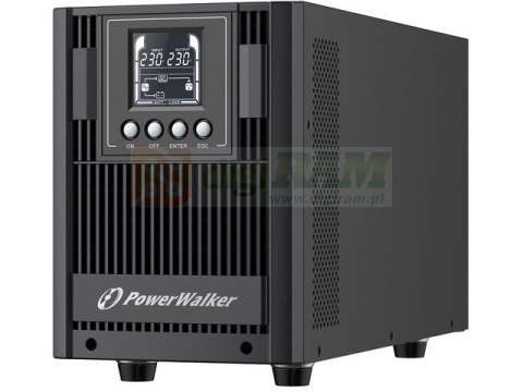 UPS ON-LINE 2000VA AT 4X FR OUT, USB/RS-232, LCD, TOWER, EPO