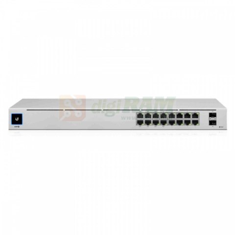 Przełącznik 16x1GbE PoE USW-16-POE