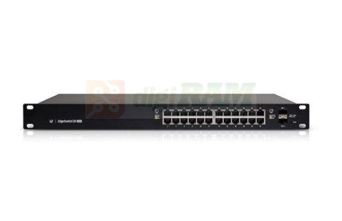 Przełącznik 24x1GbE 2xSFP PoE ES-24-250W