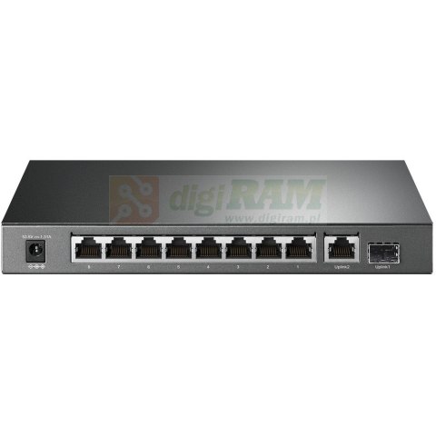Przełącznik TL-SG1210P 9xGb (8xPoE+) 1xSFP