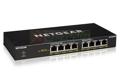 Przełącznik niezarządzalny GS308PP 8x1Gb PoE+