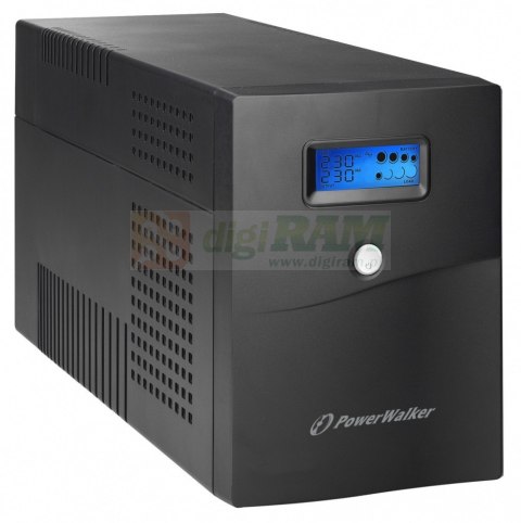 Zasilacz Line-Interactive 3000VA SCL 4xSchuko, RJ11/RJ45 IN/OUT, USB, LCD