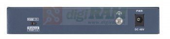 Hikvision DS-3E0106HP-E Switch 6-portowy (4xPoE), 60W