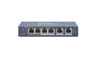 Hikvision DS-3E0106HP-E Switch 6-portowy (4xPoE), 60W