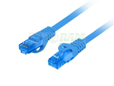 LANBERG PATCHCORD S/FTP KAT.6A 15M NIEBIESKI