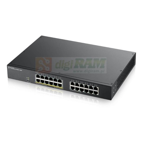 Przełącznik GS1900-24EP-EU0101F 24xGbE L2 12xPoE Rack 130W