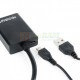 Gembird Konwerter VGA do HDMI 15 cm czarny