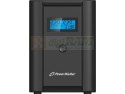 UPS LINE-INTERACTIVE 1200VA 2X 230V PL + 2XIEC OUT, RJ11/RJ45 IN/OUT, USB, LCD