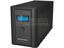 UPS LINE-INTERACTIVE 1200VA 6x IEC OUT, RJ11/45 IN/OUT, USB, LCD