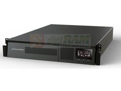 UPS On-Line 1000VA PF1 USB/RS232, LCD, 8x IEC OUT, Rack 19''/Tower