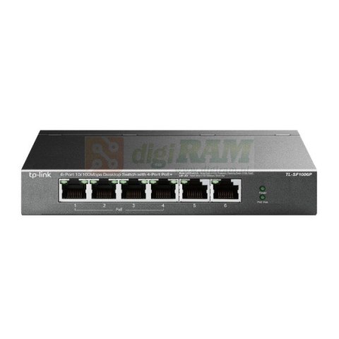 Przełącznik SF1006P 6xFE (4xPoE+)