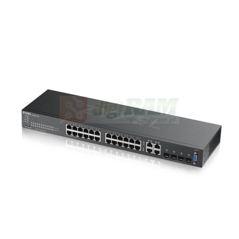GS2220-28 24xGbE L2 Switch GbE Uplink 1Y NCC Pro Pack Lic GS2220-28-EU0101F