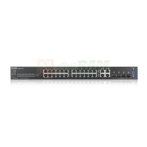 GS2220-28 24xGbE L2 Switch GbE Uplink 1Y NCC Pro Pack Lic GS2220-28-EU0101F