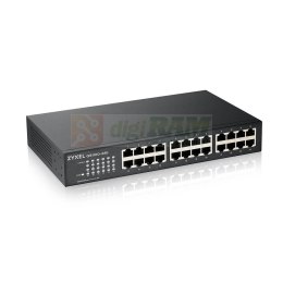 Przełącznik niezarządzalny GS1100-24Ev3 24xGbE GS1100-24E-EU0103F