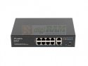 Swich 8X100MB POE+/2X 1GB rack RSFE-8P-2GE-120
