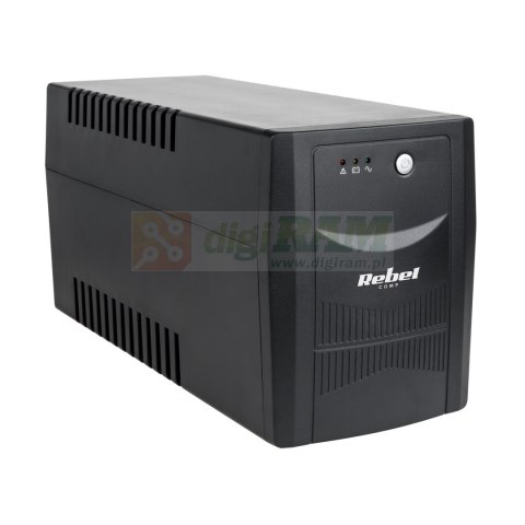 UPS REBEL model Micropower 2000 (offline, 2000 VA / 1200 W, 230 V, 50 Hz)