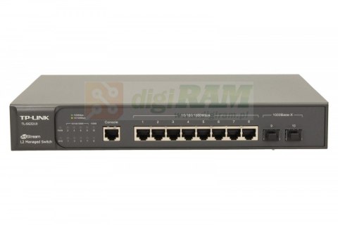 TL-SG3210 switch L2 8x1GbE 2xSFP 1xConsole Desktop