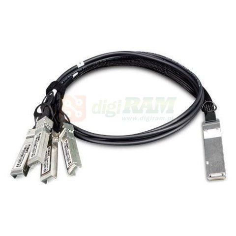 Planet CB-QSFP4X10G-5M 40G QSFP+ to 4 10G SFP+ 5M