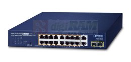 Planet GSD-2022P 16-Port 10/100/1000T 802.3at