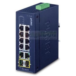 Planet IFGS-1022TF Industrial 8-Port 10/100TX +
