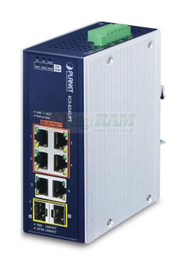Planet IGS-824UPT IP30 Industrial 4-Port