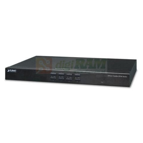 Planet IKVM-210-08 8-Port Combo IP KVM Switch: