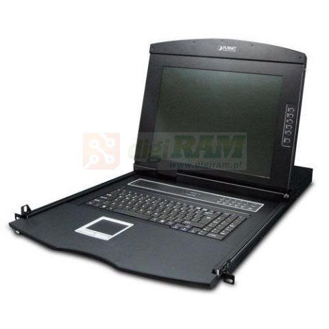 Planet IKVM-210-16M 17" 16-Port Combo VGA LCD