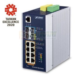 Planet IGS-6325-8UP2S2X IP30 DIN-rail Industrial L3 8P