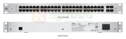 Przełącznik UniFi Switch 48x1GbE 4xSFP USW-48-POE