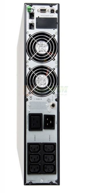 Zasilacz UPS do szafy rack RTII 3000VA 2700W z wyświetlaczem LCD