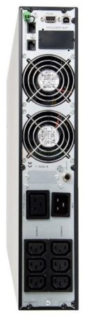 Zasilacz awaryjny UPS do szaf serwerowych RTII 1000VA 900W z wyświetlaczem LCD