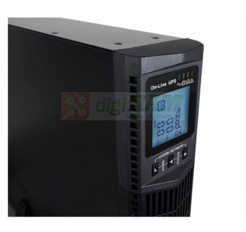 Zasilacz awaryjny UPS do szaf serwerowych RTII 1000VA 900W z wyświetlaczem LCD