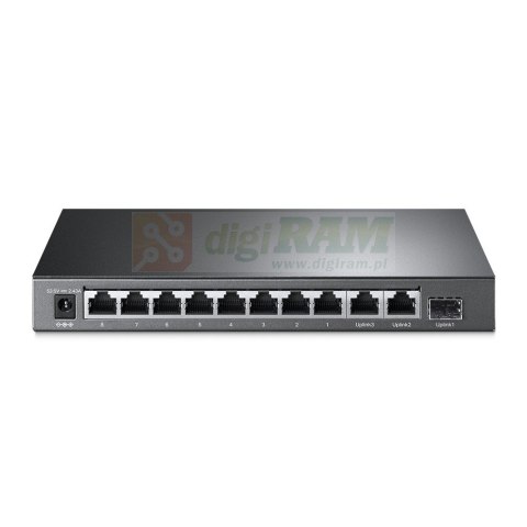 Przełącznik SL1311MP 8xFE PoE+ 2xGE 1xSFP