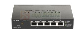 Przełącznik Smart DGS-1100-05PDV2 5xGE (2xPoE)