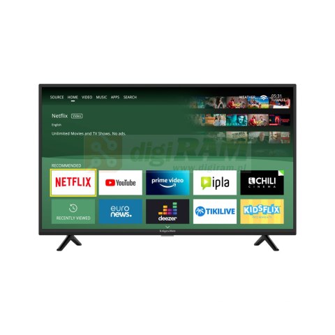 Telewizor Kruger&Matz 32" HD smart DVB-T2/S2 H.265 HEVC