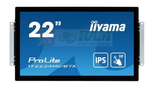 Monitor wielkoformatowy 21.5 cala TF2234MC-B7X IPS,POJ.10PKT.HDMI,DP.VGA,IP65,7H