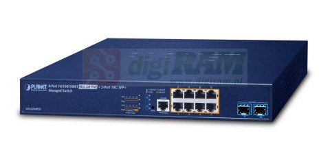 Planet GS-6320-8P2X L3 8-Port 10/100/1000T